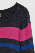 Sweter damski, czarny, Moodo