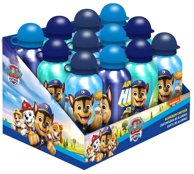 Psi Patrol, bidon aluminiowy, 500 ml, 1 szt.