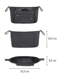 Petite&Mars, Pocket Zip, organizer do wózka z odpinaną kieszenią