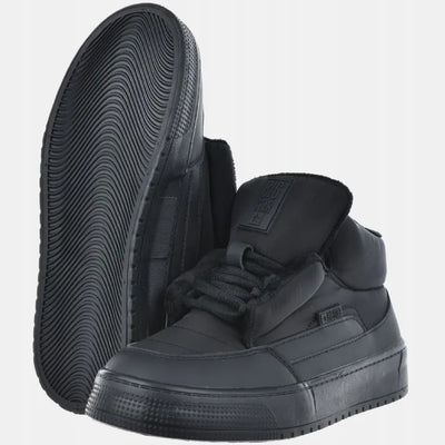 Buty zimowe damskie, ocieplane, czarne, Big Star
