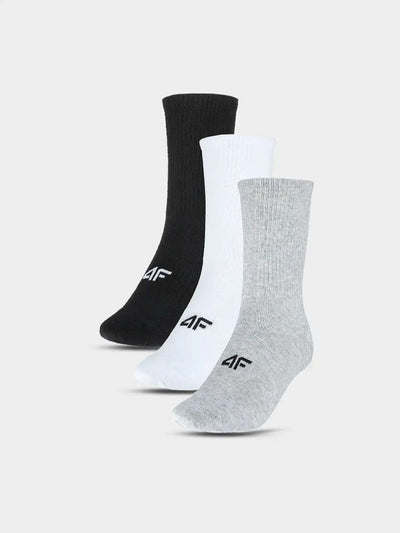 Skarpeki, unisex, mix, zestaw, 3 szt., 4F