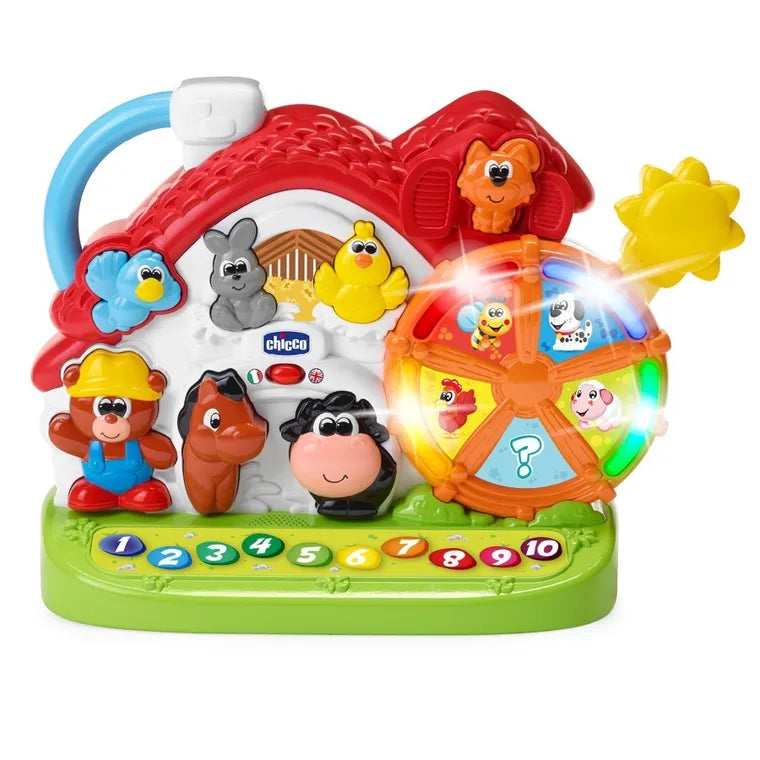 Chicco, Bilingual ABC, Mówiąca farma, zabawka edukacyjna, dwujęzyczna