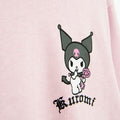 Cool Club, T-shirt dziewczęcy, oversize, fioletowy, Kuromi