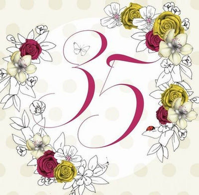 Clear Creations, Swarovski, karnet, urodziny 35