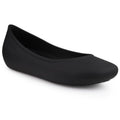 Baleriny damskie, czarne, Crocs Brooklyn Flat