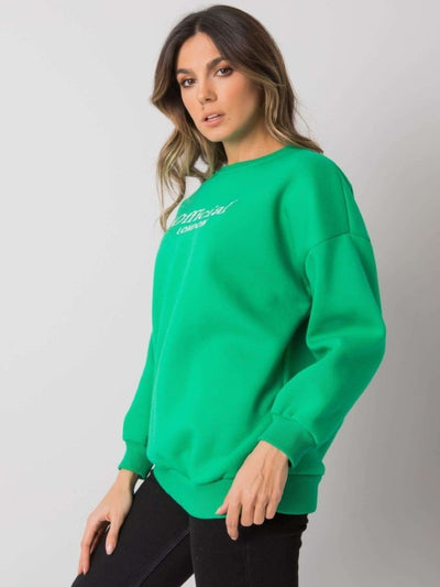 Bluza damska, zielona, Ex Moda