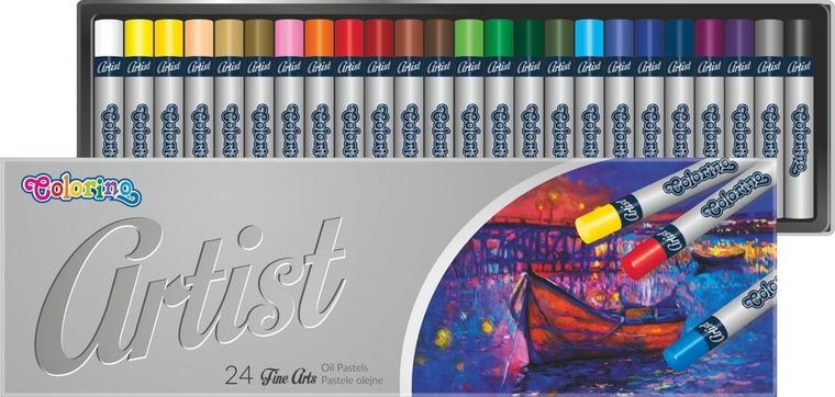 Colorino, Artist, pastele olejne, 24 kolory