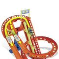 Hot Wheels City, Rajdowy Rollercoaster + 5 autek, zestaw z napędem
