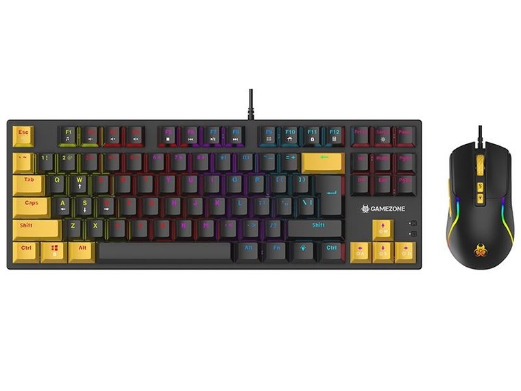Tracer, GameZone, zestaw:  klawiatura+mysz, HORNET87, USB