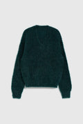 Sweter damski, zielony, Moodo