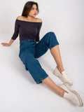 Spodnie jeansowe damskie, denim, Rue Paris