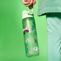 Ion8, Motylki, bidon z ustnikiem, zielony, 500 ml