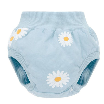 Szorty dziewczęce, bloomersy, niebieskie, Pinokio