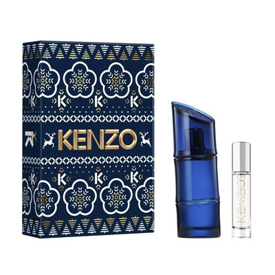 Kenzo, Homme Intense, zestaw:  woda toaletowa, spray, 60 ml + woda toaletowa, spray, 10 ml