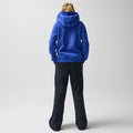 Niebieska bluza z kapturem o kroju oversize NOWEAR