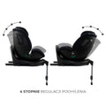 Kinderkraft, Xrider 2, fotelik samochodowy, Black, 40-150 cm