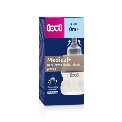 Lovi, Medical+, butelka, 0+, 150 ml