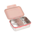 Lassig, Sunny Explorer, lunchbox ze stali nierdzewnej, Rose/Pink