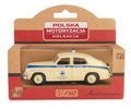 Daffi, Kolekcja Polskiej Motoryzacji, Warszawa M20, pogotowie ratunkowe, pojazd, model metalowy, 1: 43