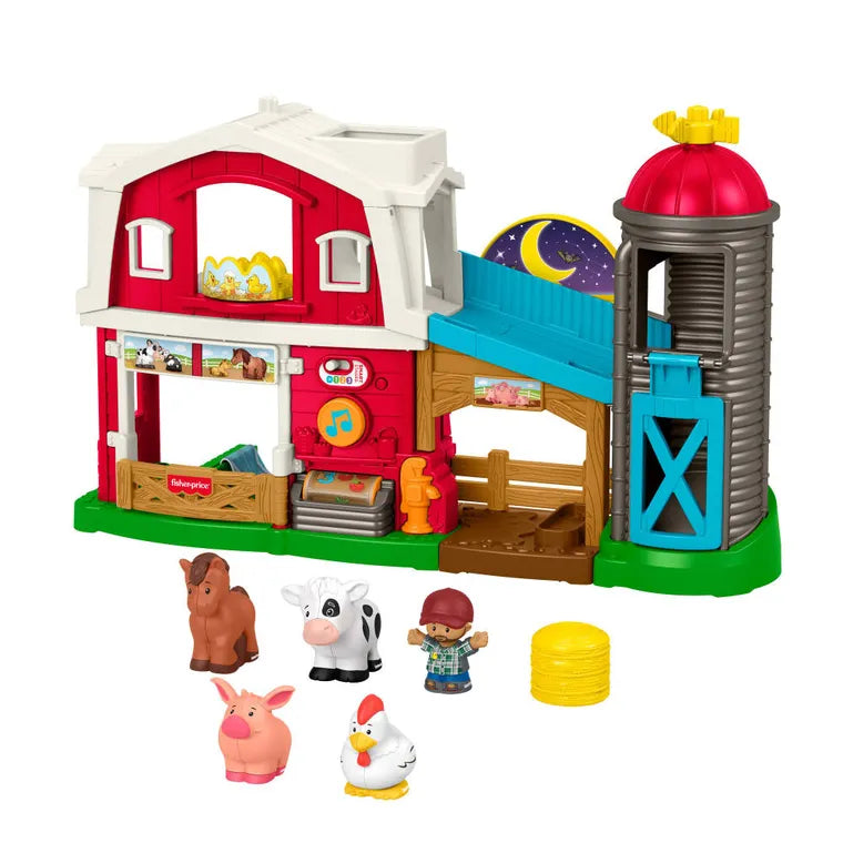 Fisher-Price, Little People, Muzyczna farma, Opieka nad zwierzątkami, zestaw do zabawy