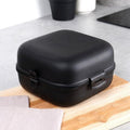 Vilde, lunchbox dzielony, czarny, 2x700 ml