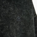 Grafitowa bluza z kapturem o kroju oversize NOWEAR