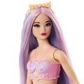 Barbie, lalka Syrenka, fioletowy ogon
