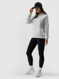 Bluza damska z kapturem, szara, 4F
