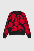 Sweter damski, czarny, Moodo