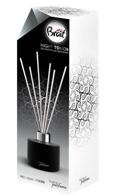 Brait, Home Parfum, Decorative olejek zapachowy, 100 ml + patyczki Night Touch