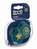 Lovi, Stardust Green, silikonowy smoczek, dynamiczny, 6-18m, 2 szt