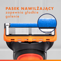 Gillette, Fusion, wymienne ostrza do maszynki do golenia, 4 szt.