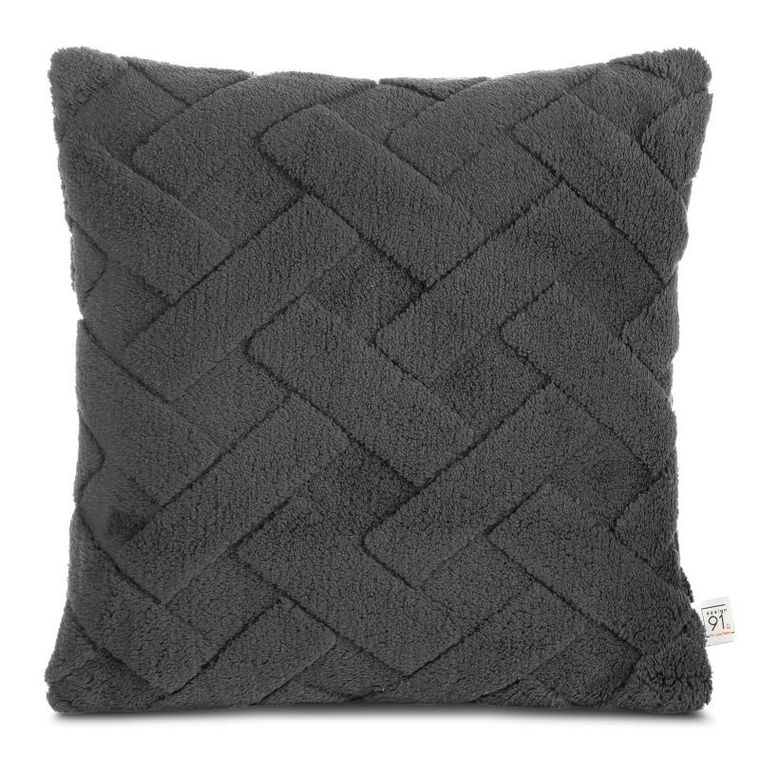Eurofirany, poszewka design91, 45x45 cm, stalowy