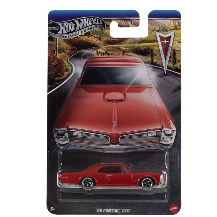 Hot Wheels, Celebrations, '66 Pontiac GTO, pojazd, 1: 64, JKY14