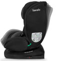 Lionelo, Bastiaan, I-size, fotelik samochodowy, 40-150 cm, Black Grey