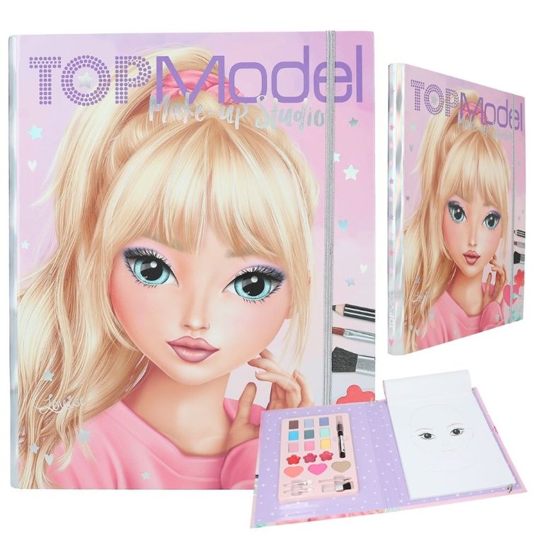 Top Model, Make Up, zestaw kreatywny z paletą kosmetyków