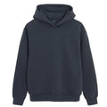 Granatowa bluza basic z kapturem oversize NOWEAR