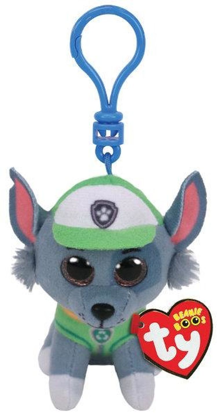 Ty, Beanie Babies, Psi Patrol, zawieszka, Rocky, 8,5 cm