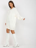 Sweter damski, ecru, Rue Paris