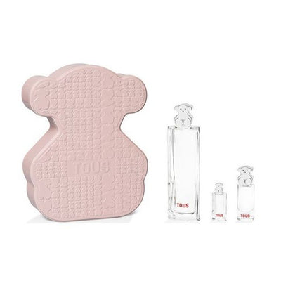 Tous, Woman, zestaw:  woda toaletowa, spray, 90 ml + woda toaletowa, spray, 15 ml + miniatura wody toaletowej, 4.5 ml