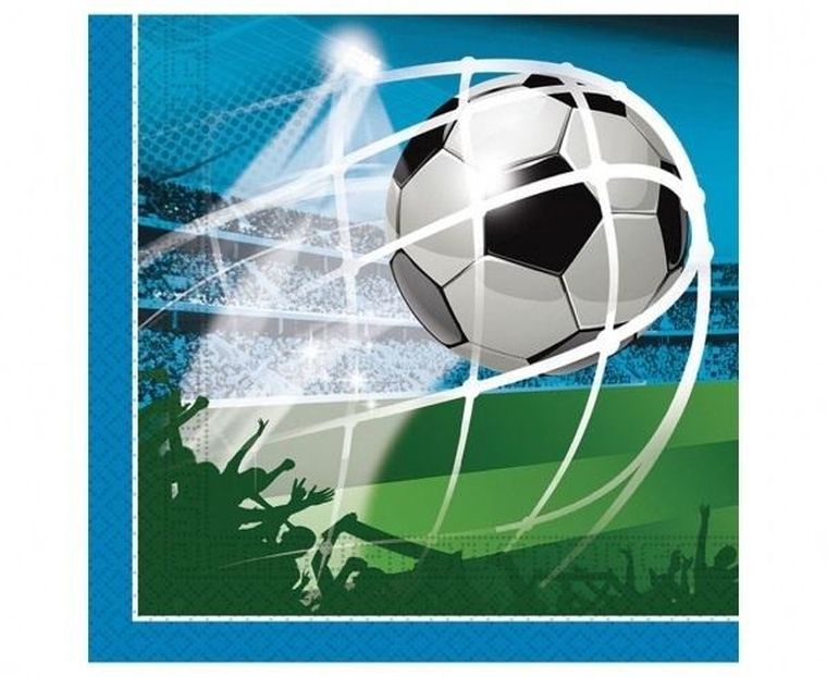 GoDan, serwetki papierowe, Soccer Fans, 33x33 cm, 20 szt.