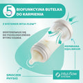 Chicco, Perfect5, butelka antykolkowa, pink, 2m+, 240 ml