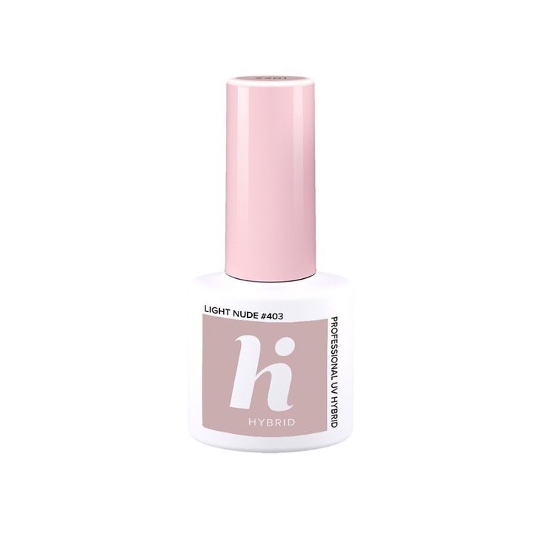 Hi Hybrid, lakier hybrydowy, nr 403 Light Nude, 5 ml