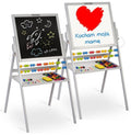 Ricokids, tablica magnetyczna, drewniana, 101x57x55 cm, szara