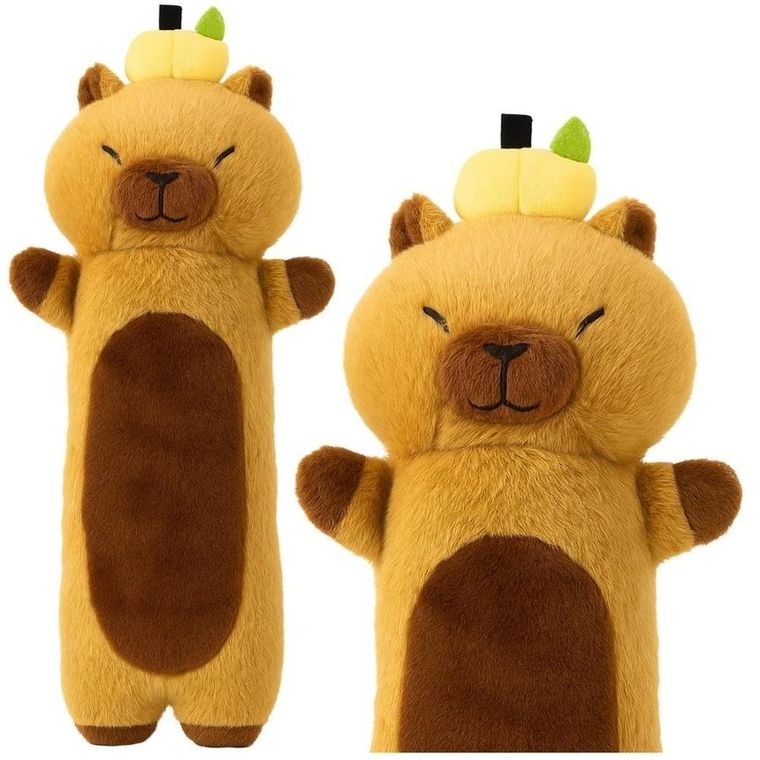 Lean Toys, maskotka kapibara z owocem, 65 cm