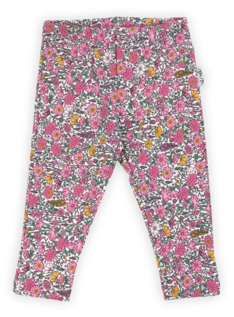 Legginsy dziewczęce, różowe, Nicol