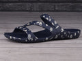 Klapki damskie, granatowe, Crocs Kadee II