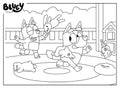 Lisciani, Bluey, Eko, puzzle dwustronne, 24 elementy