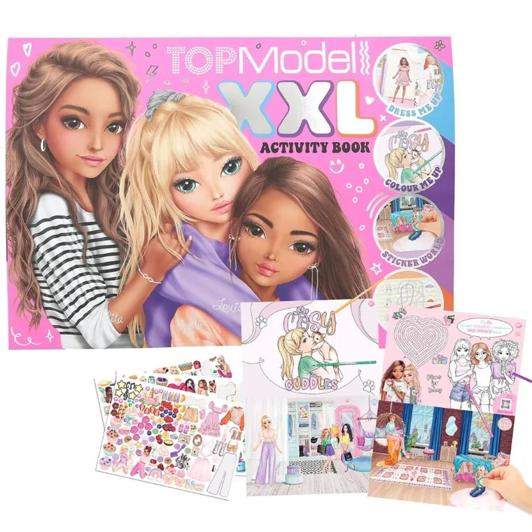Top Model, Summer Feeling, Activity Book, kolorowanka XXL