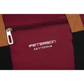 Peterson, torba weekendowa, burgundowa
